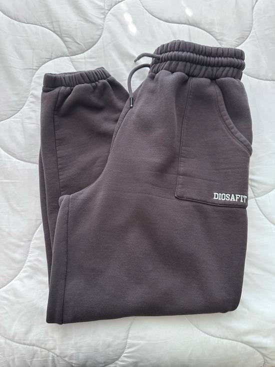 Diosa Fit Pants - DIOSAFIT Women's Charcoal Track Pants - Drawstring Joggers -Size XXL